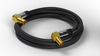 TV-Stecker IEC GN-WT Goobay Angular Schwarz 10m