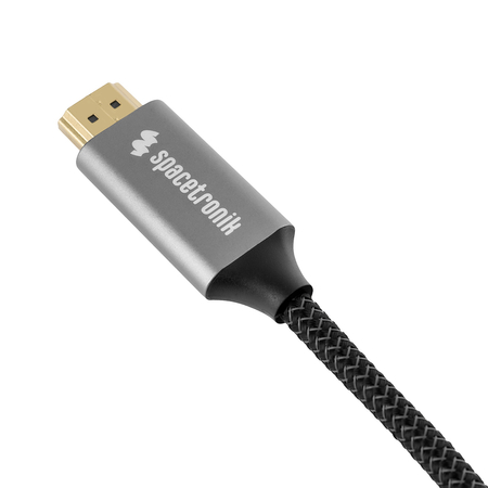 Kabel DP HDMI 8K 60Hz Spacetronik KDH-SPA015 1.5m