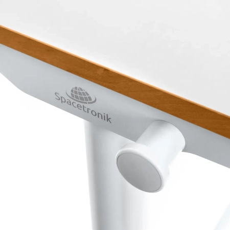 Biurko regulowane elektrycznie OUTLET dla dziecka Spacetronik XD 100x50 cm (białe) SPE-X112W