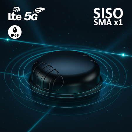 Antena 4w1 5G/WiFi MIMO2x2 Poynting PUCK-7-V1