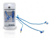 Słuchawki Stylish Zip Conceptronic niebieskie