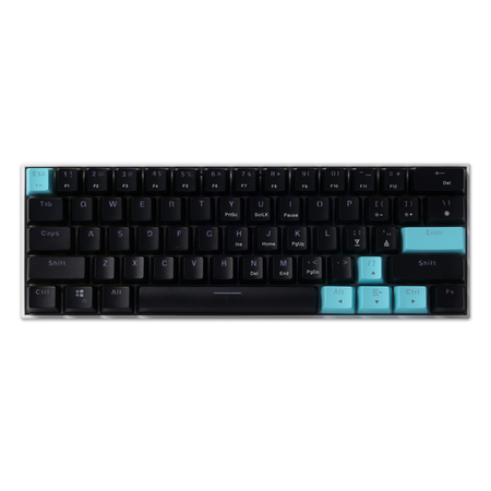 Klawiatura mechaniczna Delux KM36 RGB czar.-nieb. - zdjęcie 2