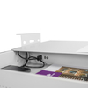 Under-Desk Storage Drawer Shelf USB Large Black