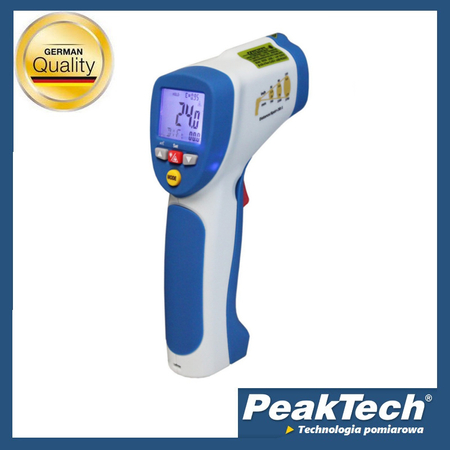 Digitales 2-in-1-Temperaturmessgerät mit IR PeakTech 4950