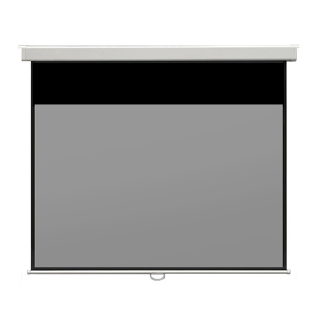 Zestaw ekran reczny uchwyt transmiter HDMI pilot prezentacyjny