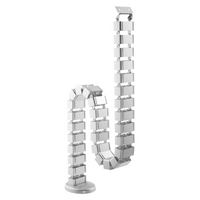 Modułowy kręgosłup prowadnica organizer do kabli Spacetronik SPK-180S srebrny 128cm