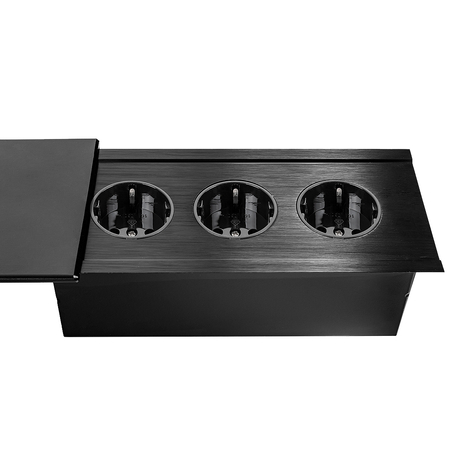 Gniazdo chowane w blat Spacetronik SPS-S33B V2 COMPACT