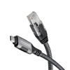Karta sieciowa USB Gigabit, kabel adapter Ethernet USB-C do RJ45 Spacetronik, 5m