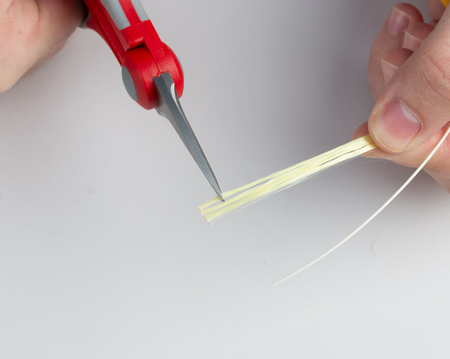 Zestaw nożyczki i etui cięcia światłowodów kewlaru Jonard TK-325 - zdjęcie 2