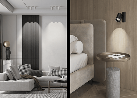 Biały Reflektor z 2 żarówkami na Wi-Fi YEELIGHT Spotlight SMART YLDDL-0084