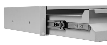 Szuflada Rack 19'' Spacetronik 2U Szara