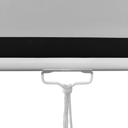 Ekran Projekcyjny Sufitowy Zwijany Manualnie 100" cali 16:9 PVC 1.0 Gain 160° Spacetronik