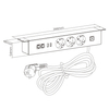 Spacetronik Unterputzdose SPS-U38W_V2