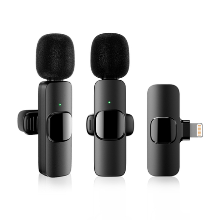 2x Drahtloses Mikrofon iPhone Lightning IOS