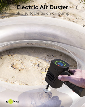 Goobay wiederaufladbare aufblasbare Pumpe + Tipps