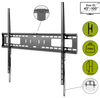 TV-Halter Goobay PRO FIXED XL 43"-100" bis zu 75kg