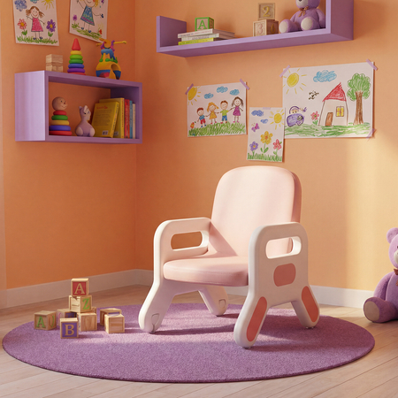 Fotel dziecięcy Spacetronik XD SPC-XD-22 Różowy