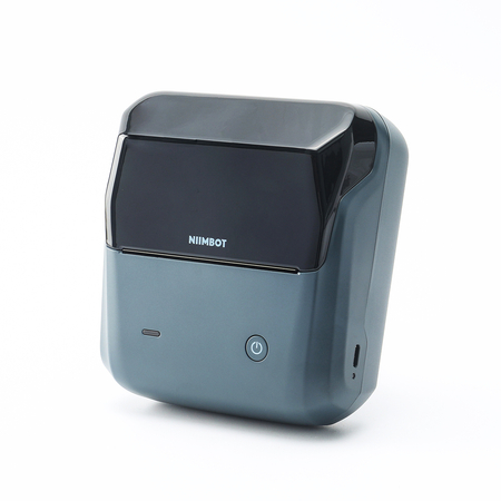 Niimbot D110 blauer Etikettendrucker