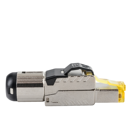 Wtyk beznarzędziowy ekranowany RJ45 CAT 8 FTP SP-LC02