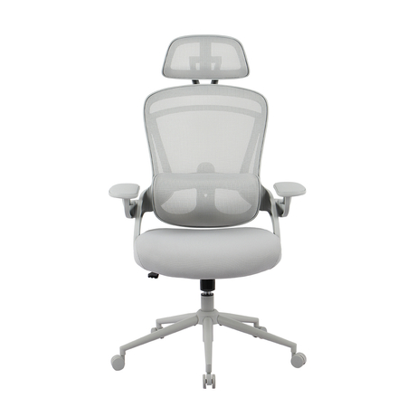 Fotel biurowy obrotowy Doris 11 Szary Outlet A- - zdjęcie 2