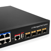 SWITCH 24x PoE+ GS5024PS4 400W 4x SFP +RJ Schicht 3