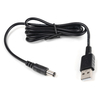 Netzadapterkabel von USB auf DC 2,5/5,5 100cm