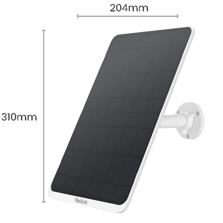 Panel solarny 12W do kamer Reolink biały 4m