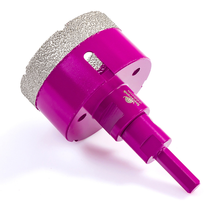 Zestaw otwornic diamentowych 5 rozmiarów fi6-68 + adapter M14 SPM-T15 - zdjęcie 2
