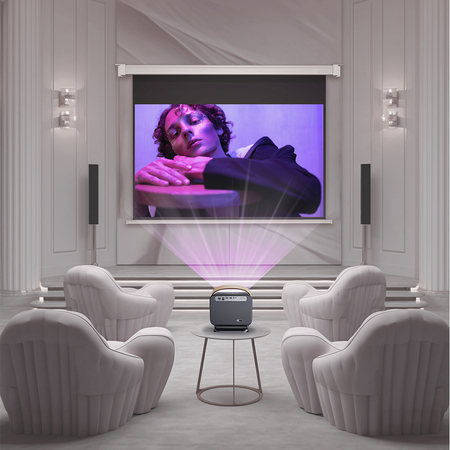 Elektryczny Ekran Projekcyjny Ścienny 100" 16:9 Outlet C - zdjęcie 2