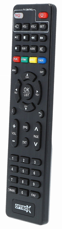 Fernbedienung für den DVB-T2 OPTIBOX NGEN H.265 Decoder