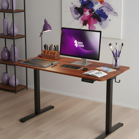 Elektryczne biurko Spacetronik Moris 124BM 100x60 - zdjęcie 2