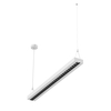 Lampa podwieszana biurowa LED GLOW D24 60W Biała