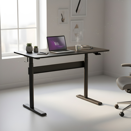 Spacetronik Moris 100BB 120x60 pneumatischer Schreibtisch - zdjęcie 2