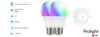 WiFi Prolight 2xE27 RGB RC intelligente Glühbirne