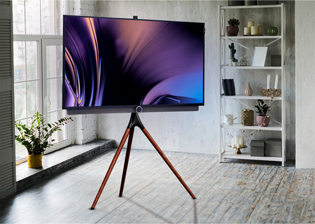 Designerski statyw do telewizora AX ARTO trójnóg