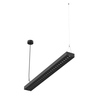 Lampa podwieszana biurowa LED GLOW D24 60W Czarna