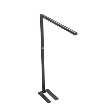 Lampa podłogowa biurowa LED GLOW D22 80W Czarna