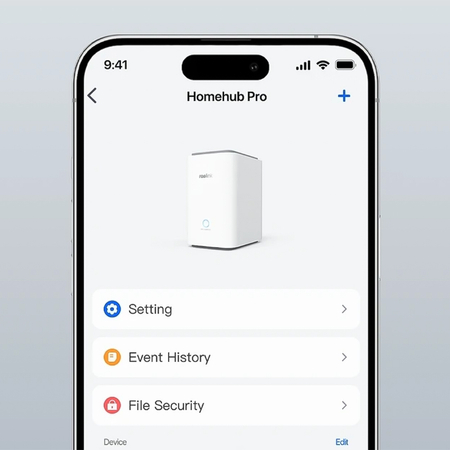 Stacja bazowa na microSD do kamer Reolink Home Hub