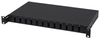 Schaltschrank 19" 1U 12xSC Duplex Schwarz Fest