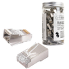 RJ45 cat6 Durchgangsstecker FTP PT-RJ456FT-11 100St