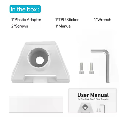 Adapter rurowy do anteny Starlink Gen 3 Standard