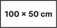 100x50 Proste