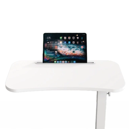 Stolik do łóżka z regulowaną wysokością OUTLET Spacetronik BUDDY 05, Biały