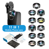 11w1 KIT to 3x obiektyw i 8x filtrów do telefonu APL-DG11