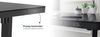 Ergonomiczne biurko Spacetronik SPE-B118BB Astrid