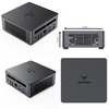 Minisforum UM790 PRO Hochgeschwindigkeits-Mini-PC, AMD Ryzen 9 7940HS, AMD Radeon 780M, 32GB RAM DDR5, 2 x M.2 SSD 1 TB, Windows 11 Pro, 8K