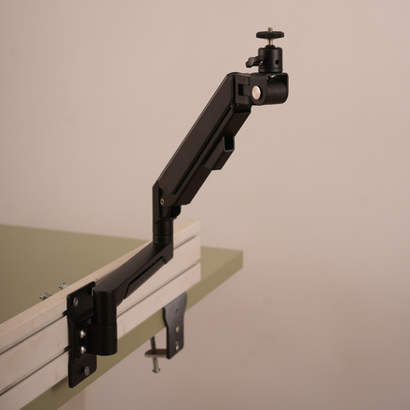 Uchwyt Ścienny SPAZ111B do Monitora i Projektora | Sprężyna Gazowa, Aluminium