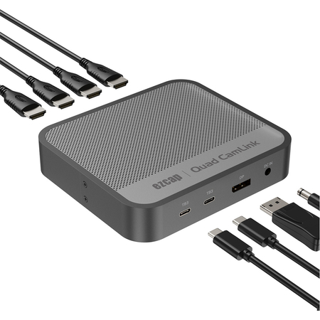 Grabber wideo audio 4xHDMI 4K30 TB3 DP EZCAP362