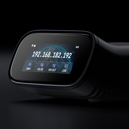 Przełącznik KVM IP Wi-Fi HDMI 4K Comet Pro GL-RM10