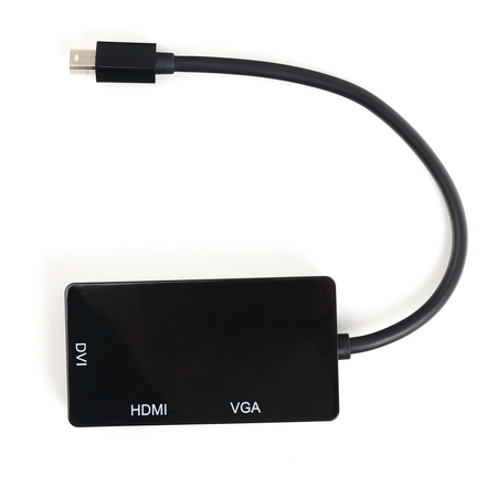 Mini DP zu HDMI DVI VGA Mehrfachanschluss SPD-M02 - zdjęcie 2
